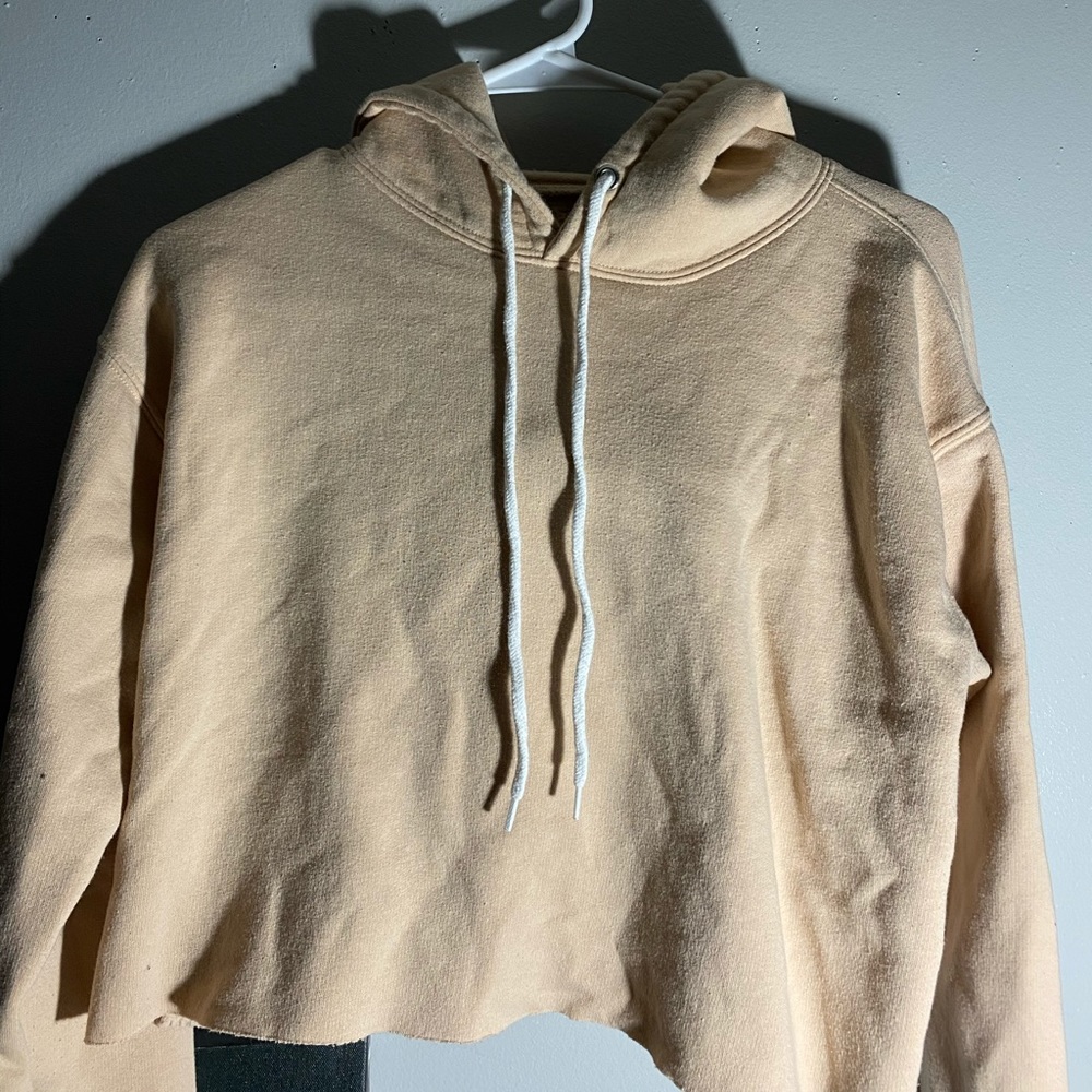 cropped hoodie
